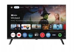 Qbell TV LED 32" QT320HGT HD SMART GOOGLE TV WIFI BLUETOOTH DVB-T2 NERO